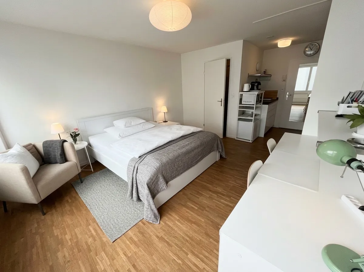 Business Apartment 4204 – Bild 6: möbliertes Studio, 25 m², Kreis 4, Badenerstrasse, Zürich
