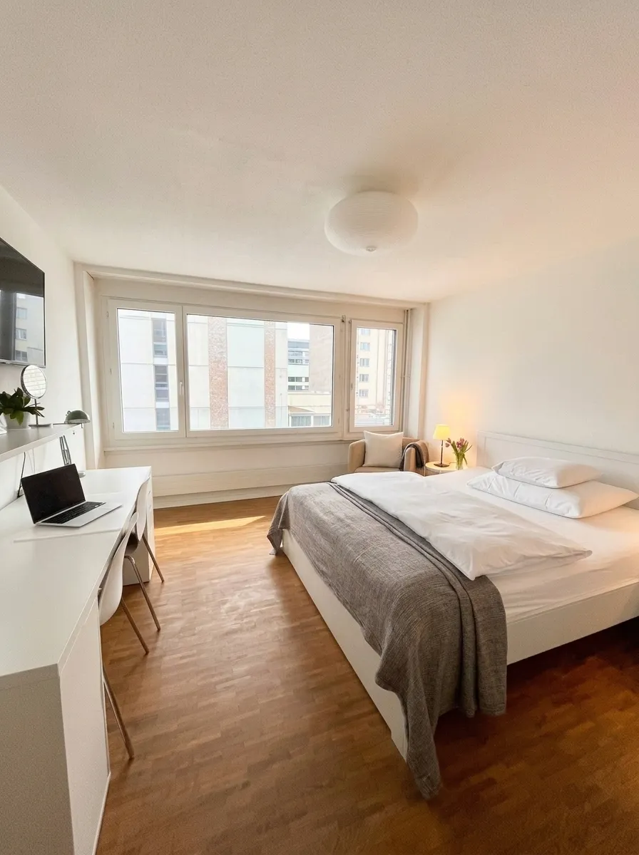 Business Apartment 4204 – Bild 4: möbliertes Studio, 25 m², Kreis 4, Badenerstrasse, Zürich