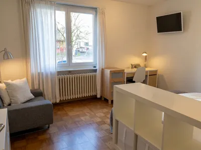 Möbliertes Studio Binz – möbliertes Studio, 38 m², Binz, Kreis 3, Zürich