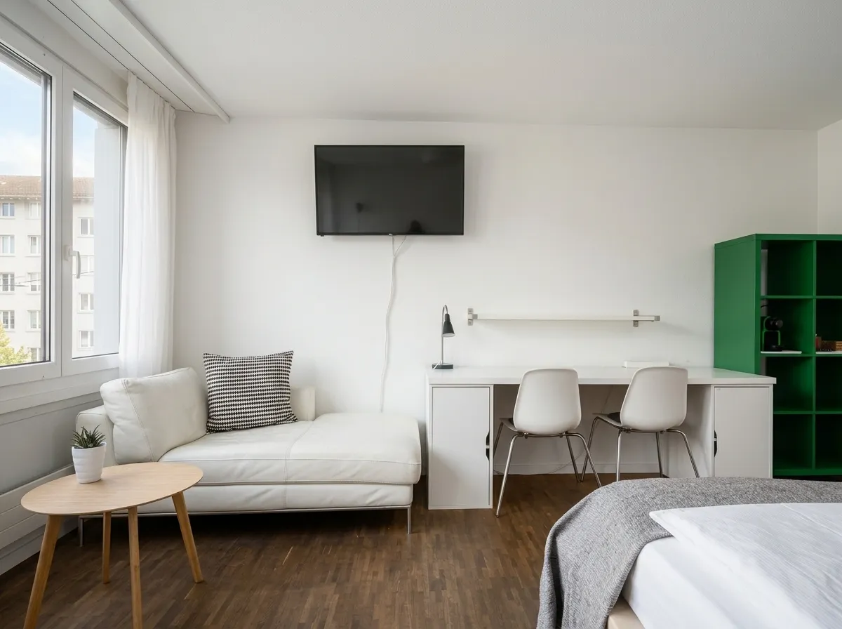 Business Apartment 4207 – Image 6: furnished Studio, 26 m², Kreis 4, Badenerstrasse, Zurich